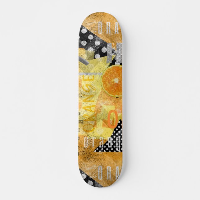 Skateboard Orange (Devant)