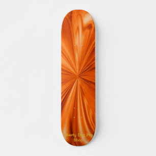 SKATEBOARD ORANGE RÉDUCTEUR DE FLAMING PRO SKATEBOARDS