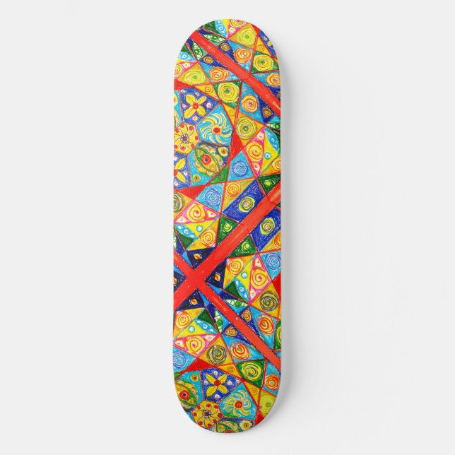 Skateboard ordre Abstrait (Recto)