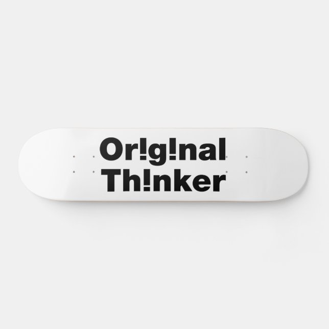 Skateboard Original Thinker (Horz)