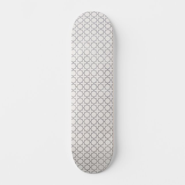 Skateboard Ornement arabesque élégant (Recto)