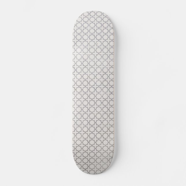 Skateboard Ornement arabesque élégant (Recto)
