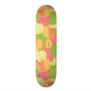 Skateboard Ornement avec des pommes