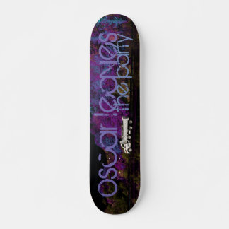 Skateboard oscar feuilles de la fête