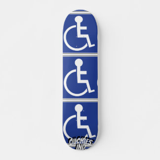Skateboard Ouchies Industries handicap OUI ! Planches à roule