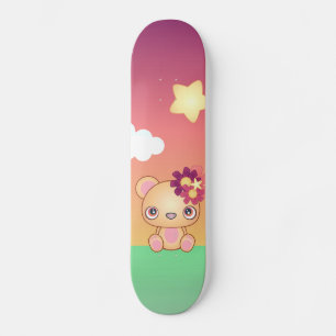 Skateboard Ours de Kawaii