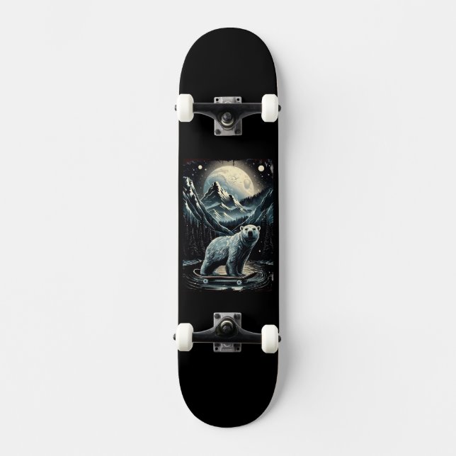 Skateboard Ours polaire (Recto)