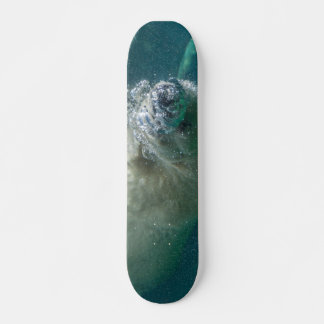 Skateboard Ours polaire sous l'eau