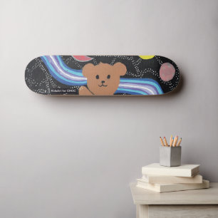 Skateboard Out Of This World - Kids Art pour CHOC