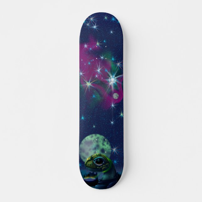 Skateboard OutremerWorldLiz (Devant)
