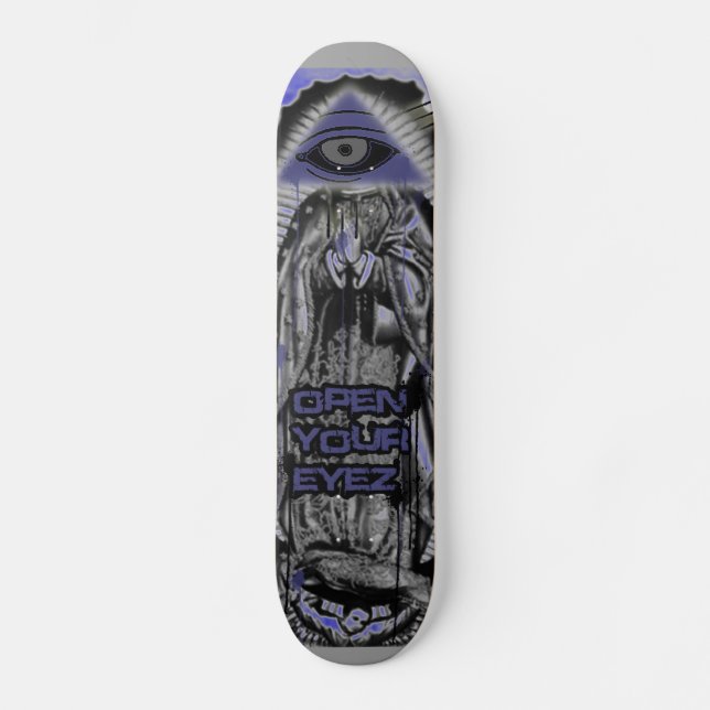 Skateboard Ouvrez vos yeux - ISIS (Recto)