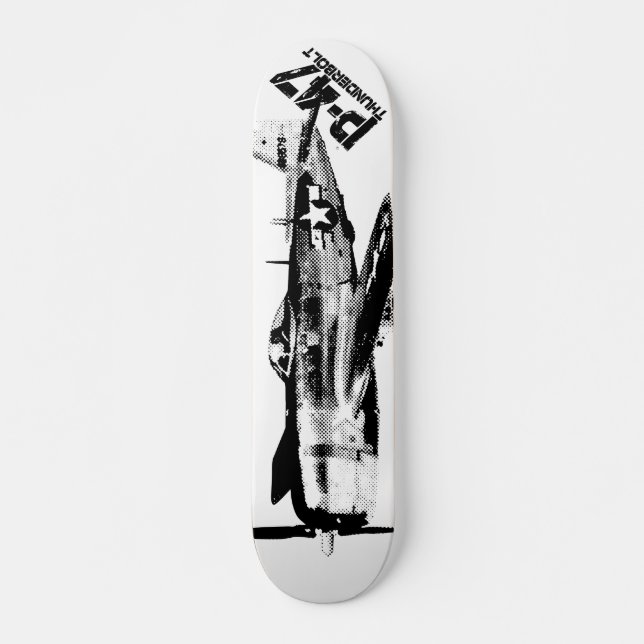 Skateboard P-47 Thunderbolt (Devant)