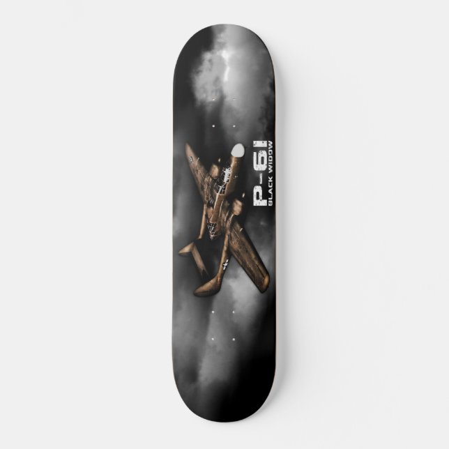Skateboard P-61 Black Widow (Recto)