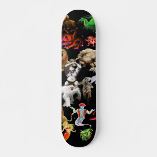 Skateboard P est pour Phoenix Skateboard(Black)