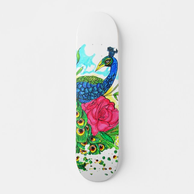 Skateboard Pacock (Devant)