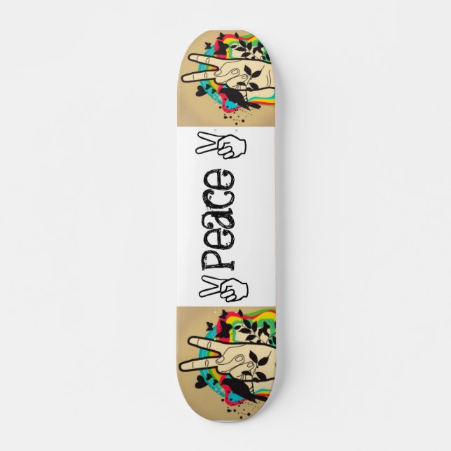 Skateboard paix (Devant)