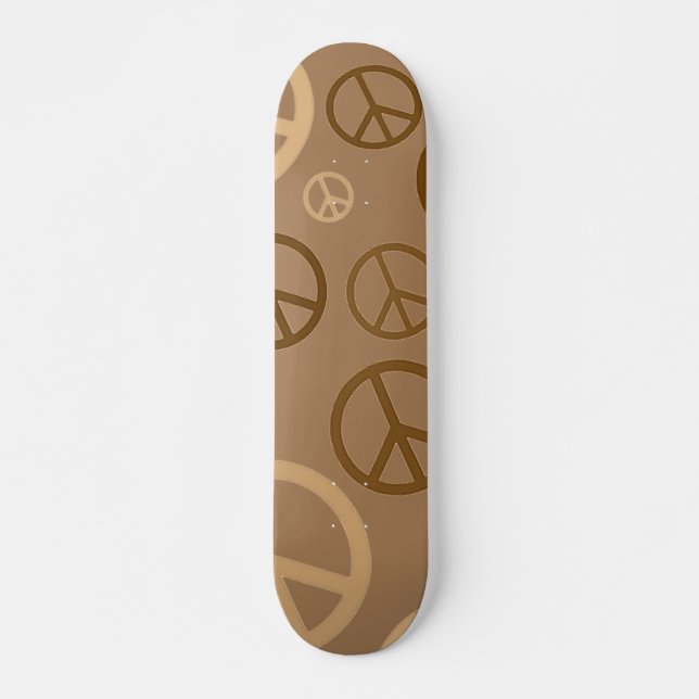 Skateboard Paix brune (Devant)