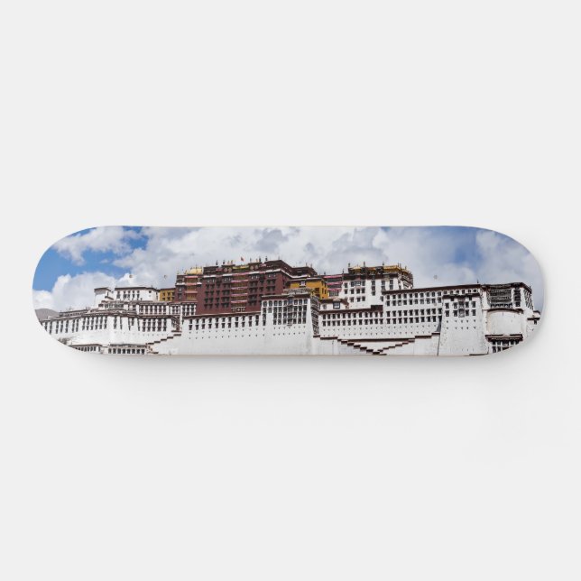 Skateboard Palais du Potala à Lhassa - Tibet (Horz)