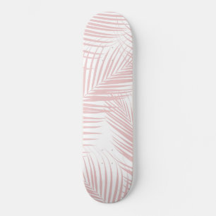 Skateboard Palme rose vierge Feuilles Dream Cali Vibes d'été 