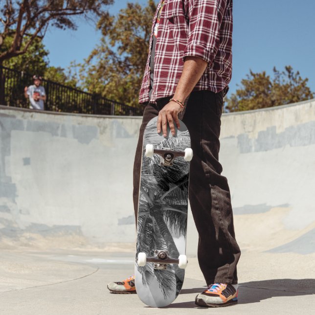 Skateboard Palmier de verre luxuriant 2 (Extérieur 2)