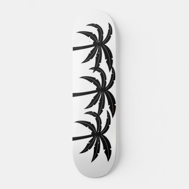Skateboard Palmiers tropicaux (Recto)