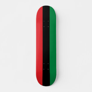 Skateboard Pan African Flag, Happy Kwanzaa