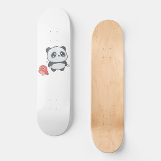 Skateboard Panda & Bird, endoky.com