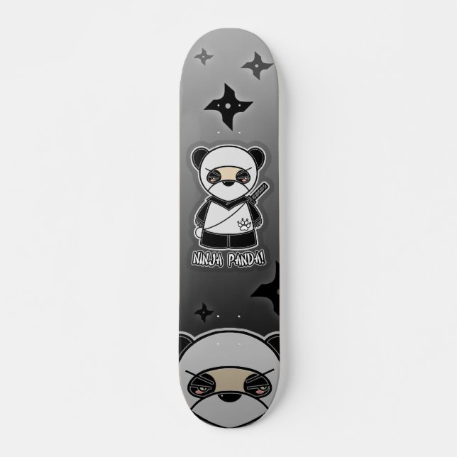 Skateboard Panda de Ninja ! Planche à roulettes (Devant)