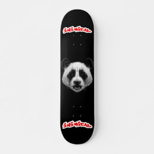 Skateboard Panda de Rocker Dur Inimitable