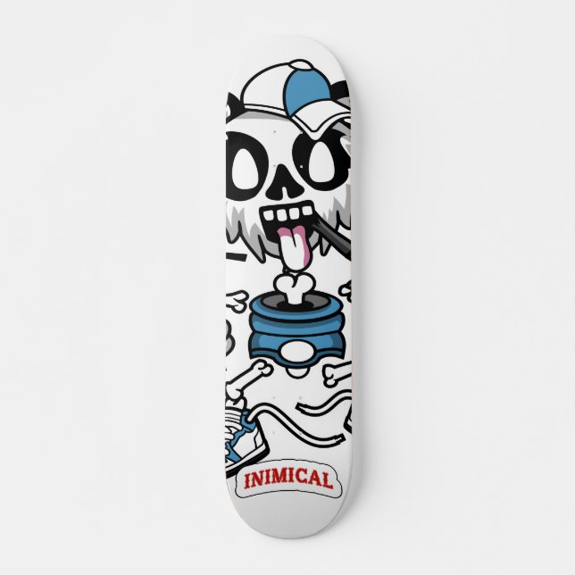 Skateboard Panda de tir inimical (Devant)