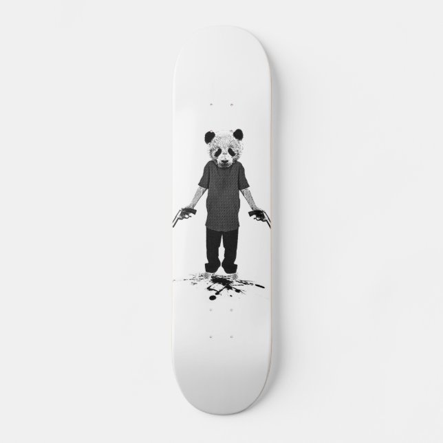Skateboard Panda de tueur (Recto)