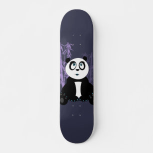Skateboard Panda Girl - Violet