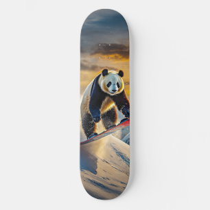 Skateboard Pandas On Snowboards Design par Rich AMeN Gill