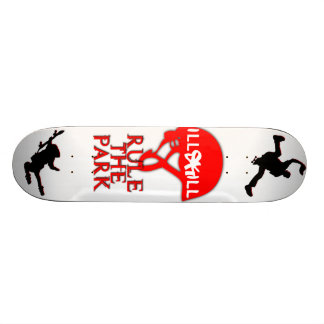Skateboard Panneau amélioré ILLskILL d'élém.