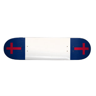 Skateboard Panneau chrétien de drapeau