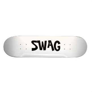 Skateboard panneau de butin