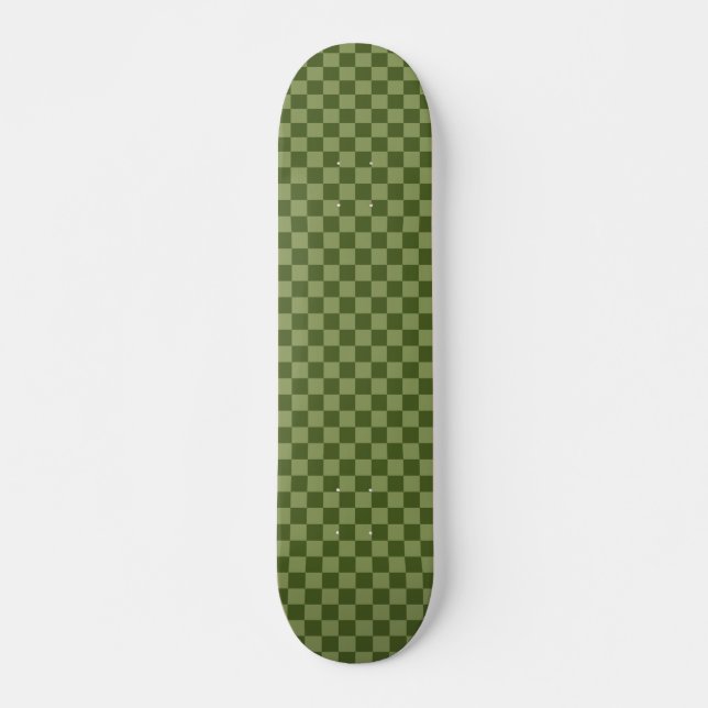 Skateboard Panneau de contrôle vert Moss (Devant)
