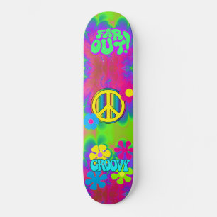 Skateboard Panneau de paix