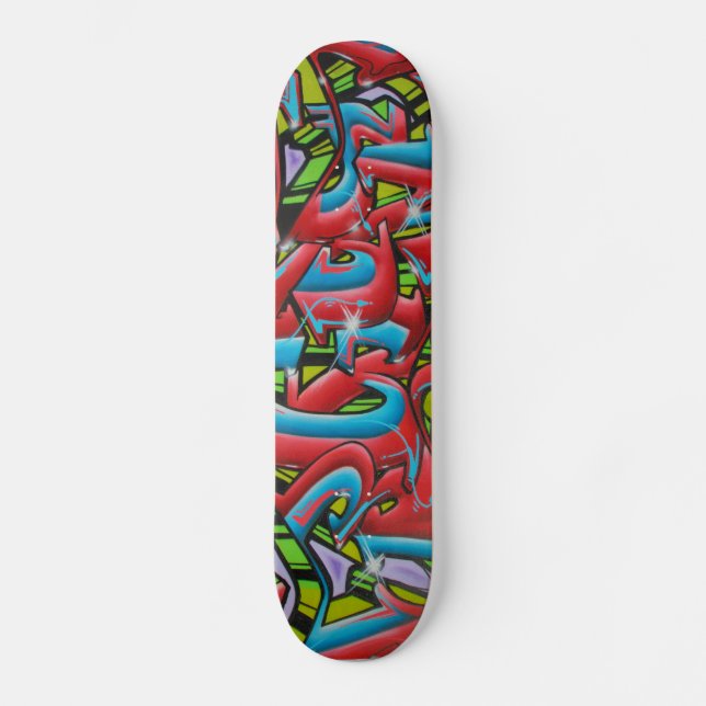 Skateboard Panneau de patin de graffiti (Recto)