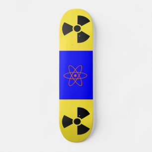 Skateboard Panneau de signalisation radioactif