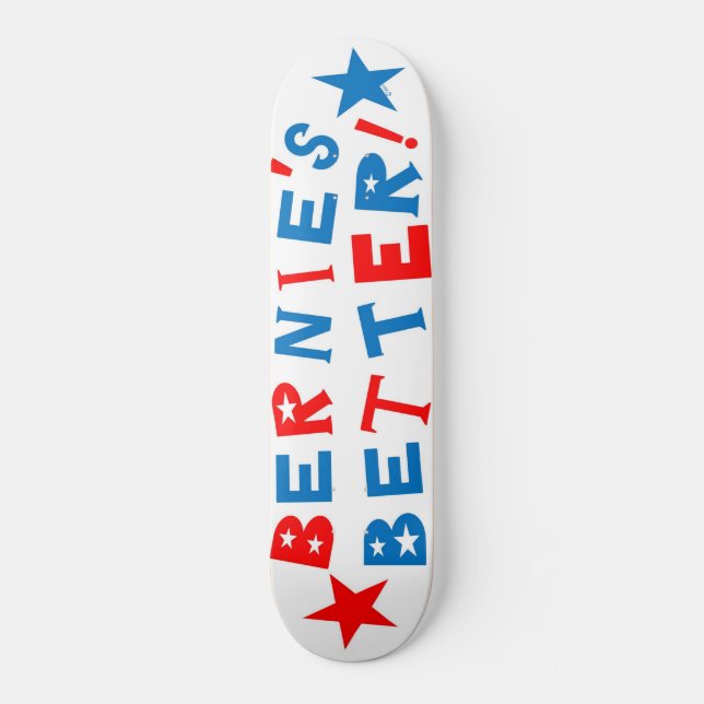 Skateboard Panneau des ponceuses 8&1/8 de Bernie (Recto)