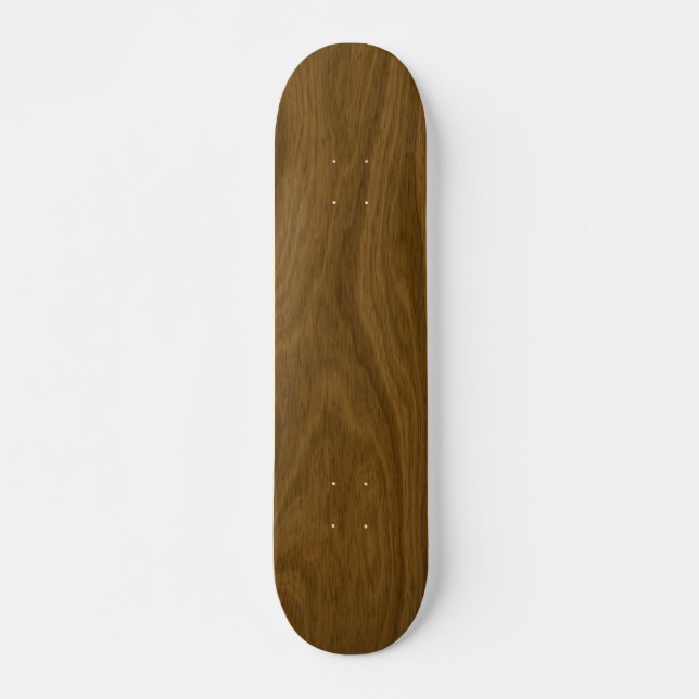 Skateboard Panneau en bois Brown foncé (Devant)