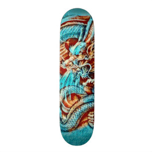 Skateboard Panneau fait sur commande de parc de dragon urbain
