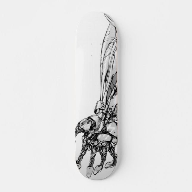 Skateboard Panneau fait sur commande de patin de bras étrange (Devant)