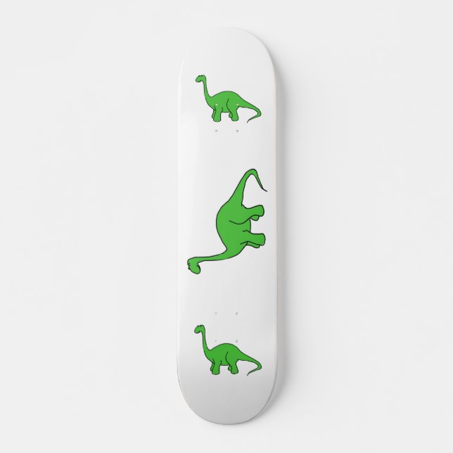 Skateboard Panneau frais de dinosaure (Devant)