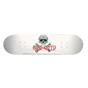Skateboard Panneau sans visibilité de patin de l'avidité