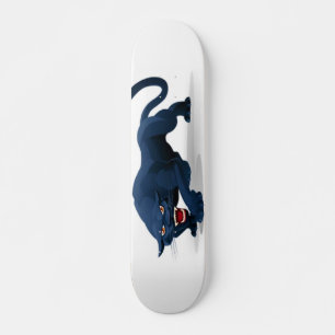 Skateboard Panthère noire