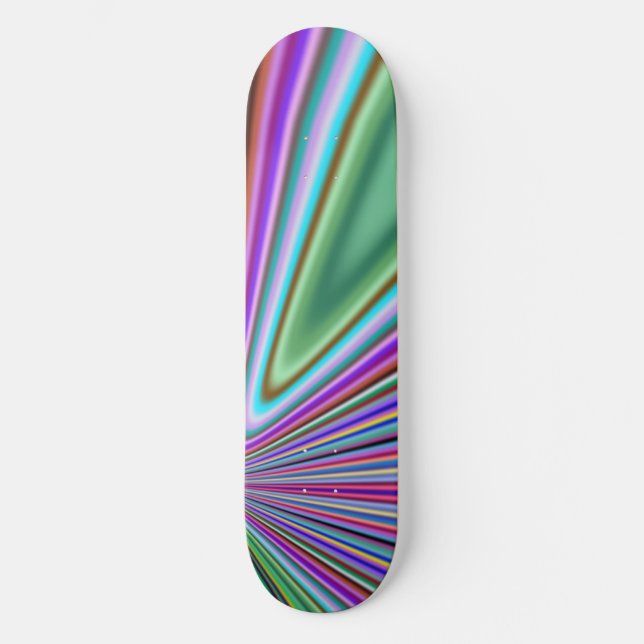 Skateboard Papier peint coloré esthétique (Recto)