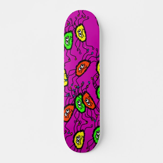 Skateboard Papier peint d'araignée (Devant)