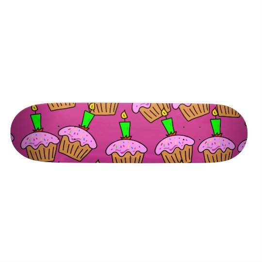 Skateboard Papier Peint De Petit Gateau Zazzle Fr